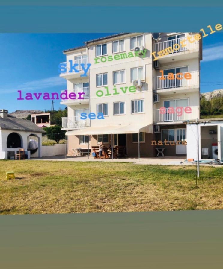 Apartmani Beach Miskovici, Otok Pag Extérieur photo