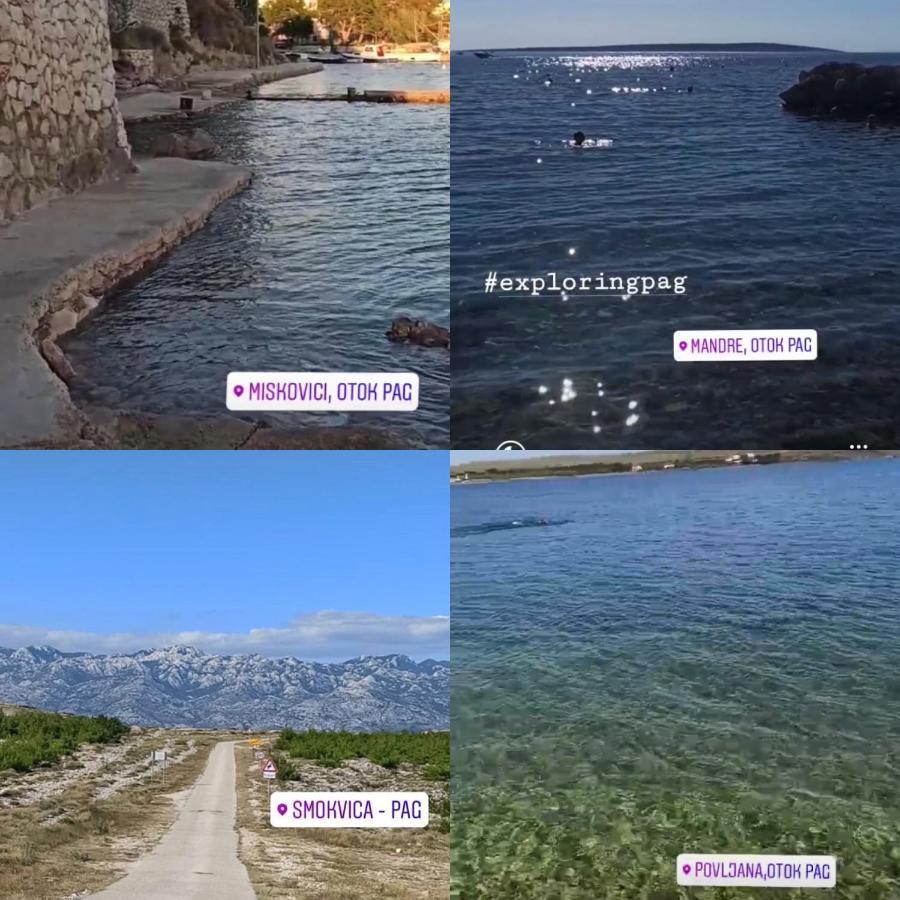 Apartmani Beach Miskovici, Otok Pag Extérieur photo